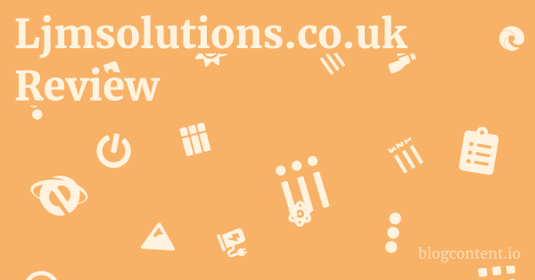 Ljmsolutions.co.uk Review 1 by Partners