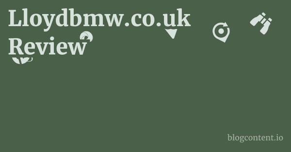 Lloydbmw.co.uk Review 1 by Partners