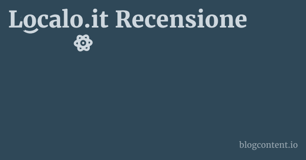 Localo.it Recensione 1 by Partners