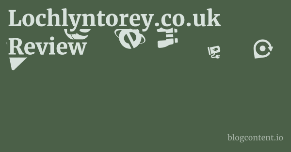 Lochlyntorey.co.uk Review 1 by Partners