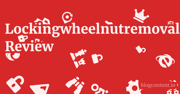 Lockingwheelnutremovals.co.uk Review 1 by Partners