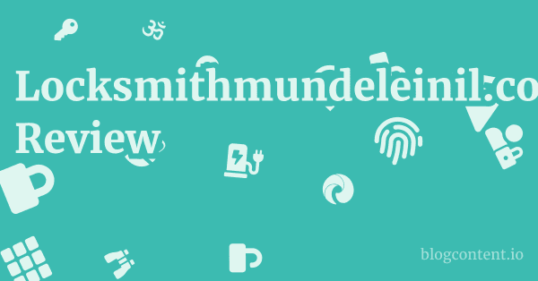 Locksmithmundeleinil.com Review 1 by Partners