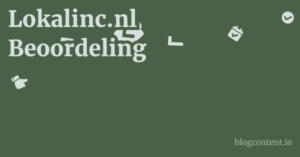 Lokalinc.nl Beoordeling 1 by Partners