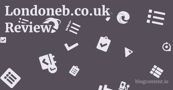 Londoneb.co.uk Review 1 by Partners