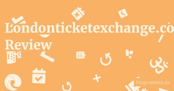 Londonticketexchange.com Review 1 by Partners
