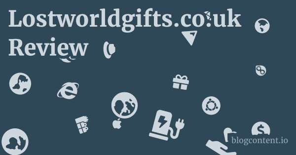 Lostworldgifts.co.uk Review 1 by Partners