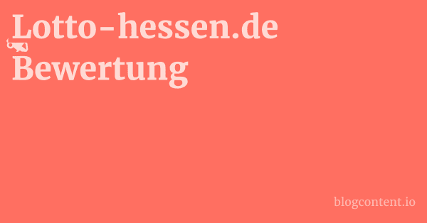 Lotto-hessen.de Bewertung 1 by Partners