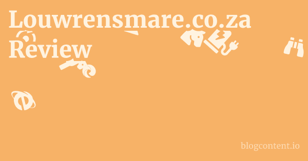 Louwrensmare.co.za Review 1 by Partners