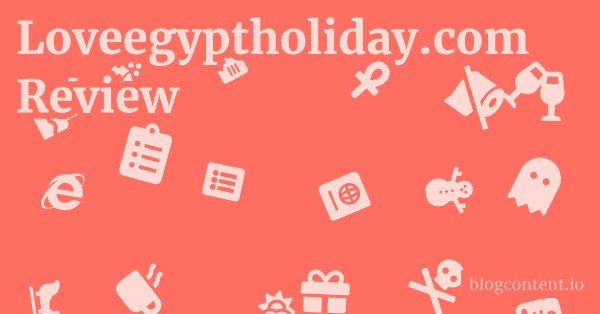 Loveegyptholiday.com Review 1 by Partners