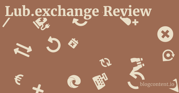 Lub.exchange Review 1 by Partners