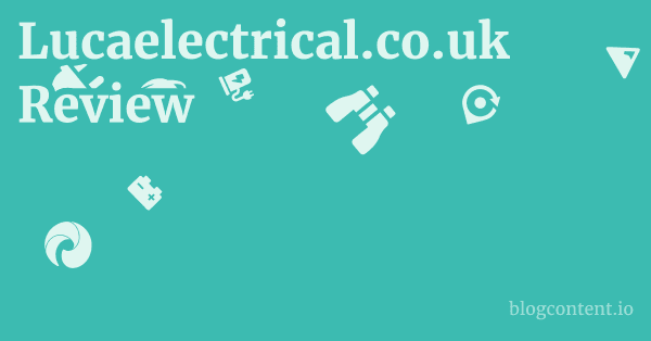 Lucaelectrical.co.uk Review 1 by Partners