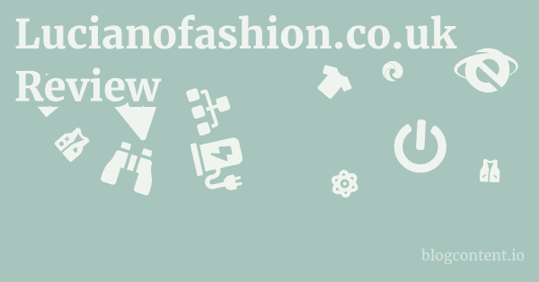 Lucianofashion.co.uk Review 1 by Partners