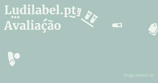 Ludilabel.pt Avaliação 1 by Partners