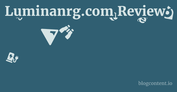 Luminanrg.com Review 1 by Partners