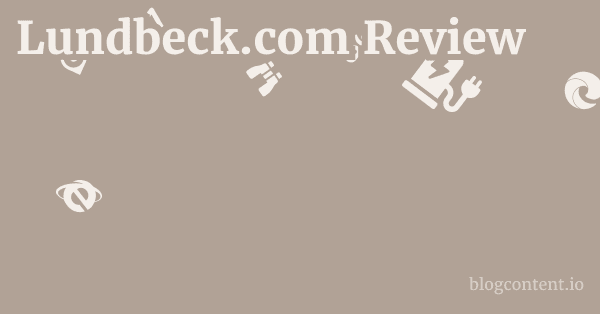Lundbeck.com Review 1 by Partners