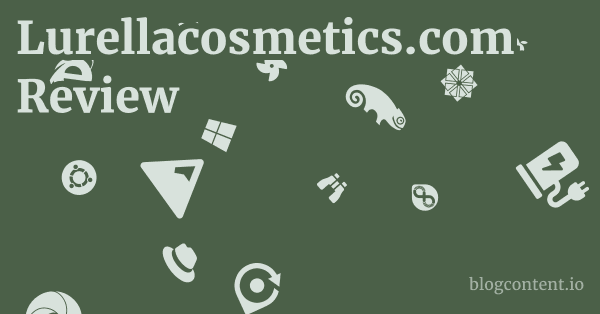 Lurellacosmetics.com Review 1 by Partners