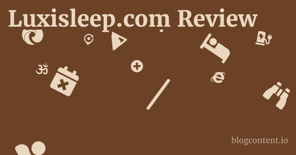 Luxisleep.com Review 1 by Partners