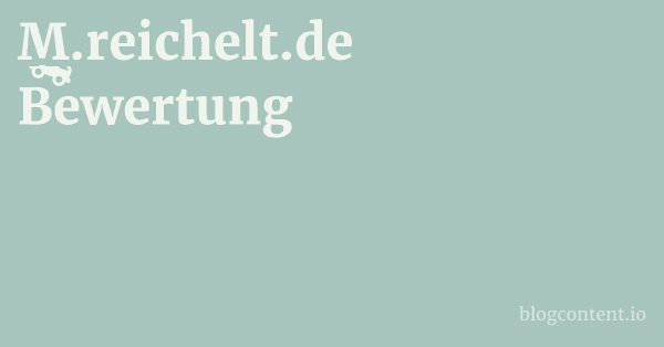 M.reichelt.de Bewertung 1 by Partners