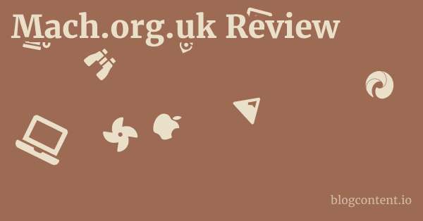 Mach.org.uk Review 1 by Partners