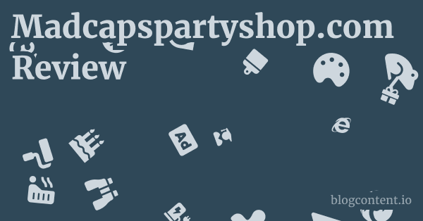 Madcapspartyshop.com Review 1 by Partners