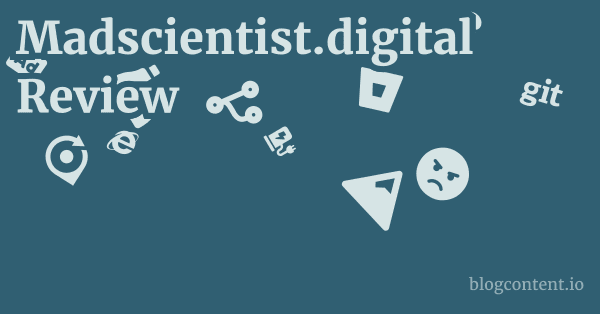 Madscientist.digital Review 1 by Partners