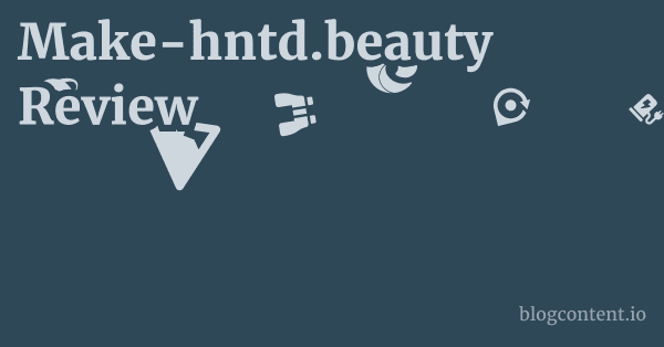 Make-hntd.beauty Review 1 by Partners