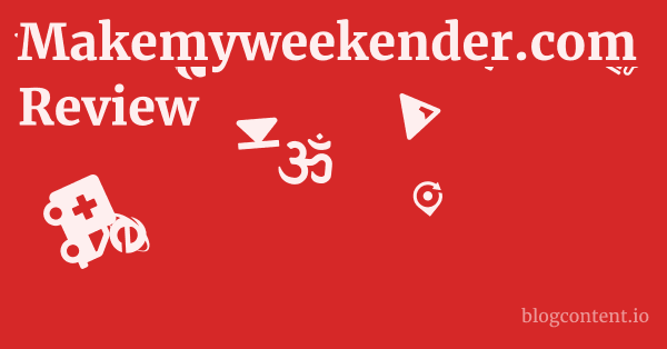 Makemyweekender.com Review 1 by Partners