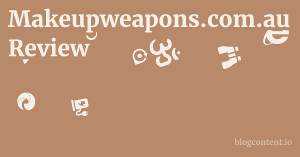 Makeupweapons.com.au Review 1 by Partners