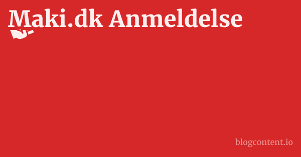 Maki.dk Anmeldelse 1 by Partners