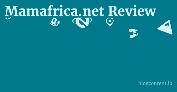 Mamafrica.net Review 1 by Partners