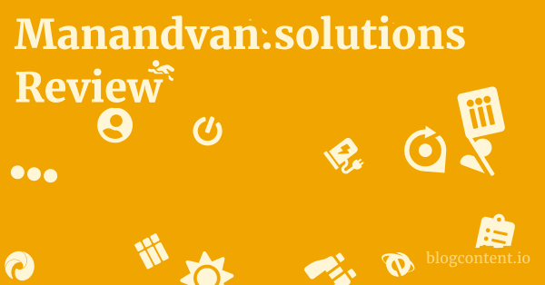 Manandvan.solutions Review 1 by Partners