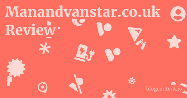 Manandvanstar.co.uk Review 1 by Partners
