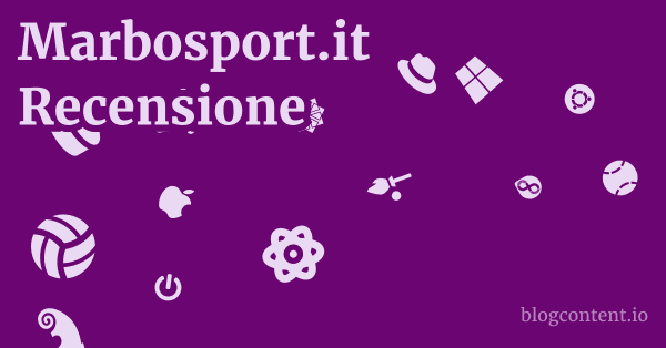 Marbosport.it Recensione 1 by Partners