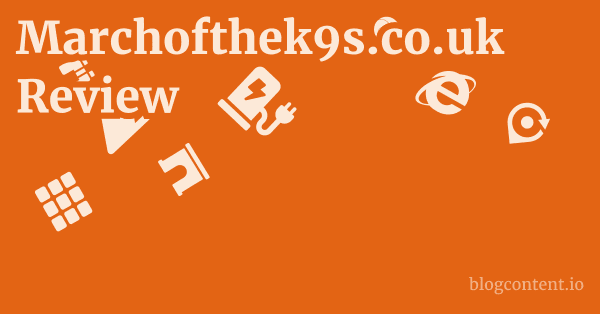 Marchofthek9s.co.uk Review 1 by Partners