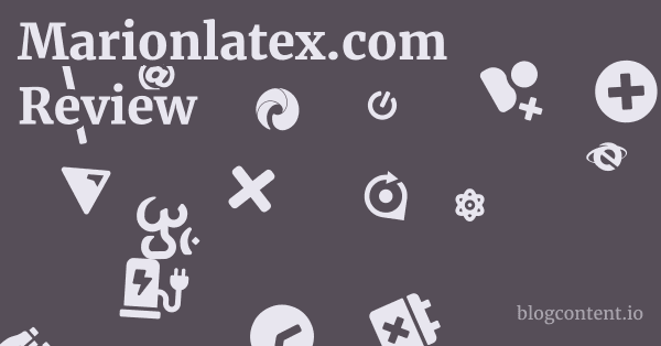 Marionlatex.com Review 1 by Partners