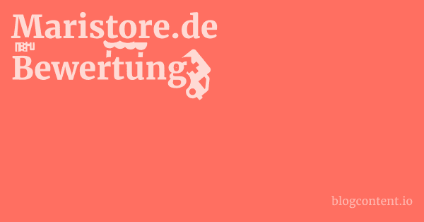 Maristore.de Bewertung 1 by Partners
