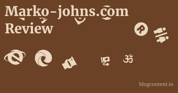 Marko-johns.com Review 1 by Partners