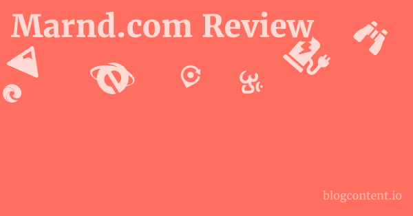 Marnd.com Review 1 by Partners