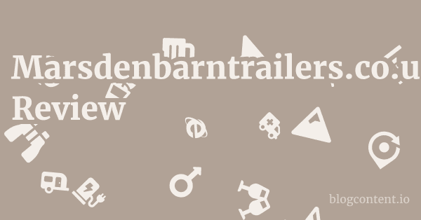 Marsdenbarntrailers.co.uk Review 1 by Partners