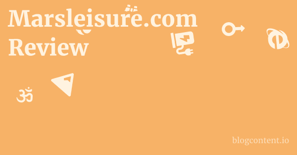 Marsleisure.com Review 1 by Partners