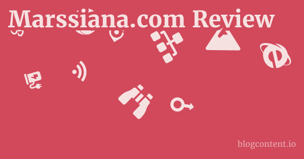Marssiana.com Review 1 by Partners