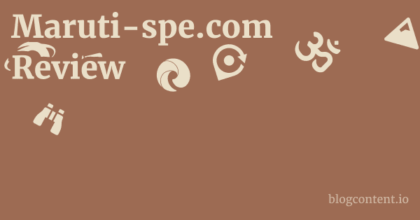 Maruti-spe.com Review 1 by Partners