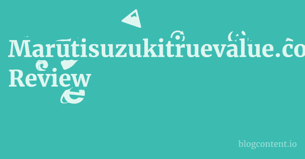 Marutisuzukitruevalue.com Review 1 by Partners