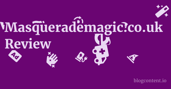Masquerademagic.co.uk Review 1 by Partners