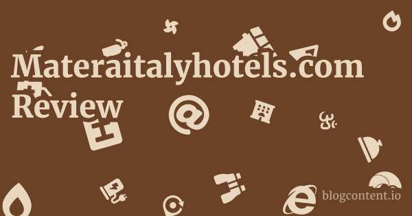 Materaitalyhotels.com Review 1 by Partners