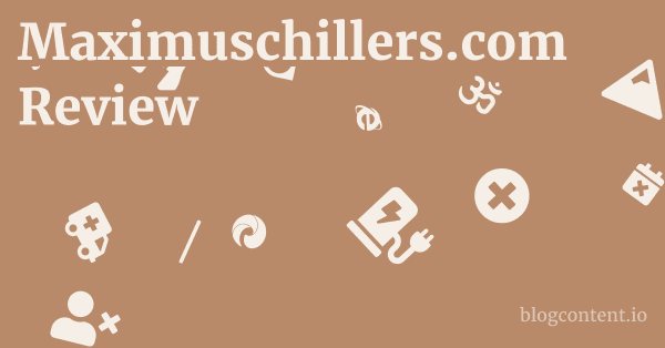Maximuschillers.com Review 1 by Partners