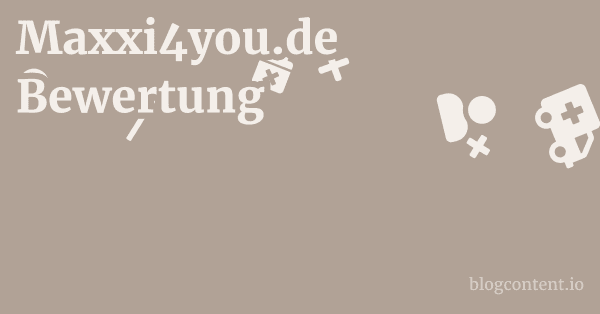Maxxi4you.de Bewertung 1 by Partners