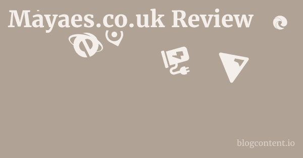 Mayaes.co.uk Review 1 by Partners