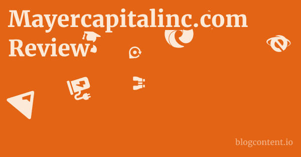 Mayercapitalinc.com Review 1 by Partners
