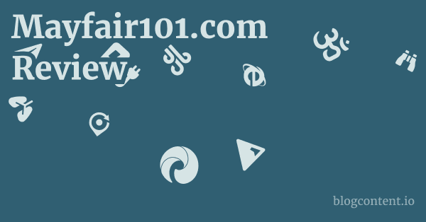 Mayfair101.com Review 1 by Partners